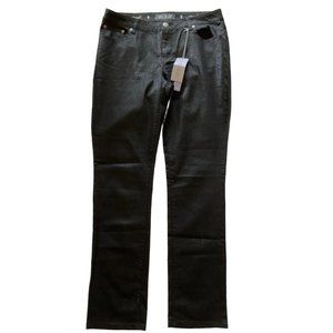 Jennifer Lopez Women's Straight Faux Snake Skin Pants Size 12L NWT